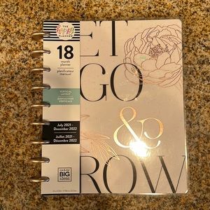 The Happy Planner “Let Go & Grow” NEW/UNUSED